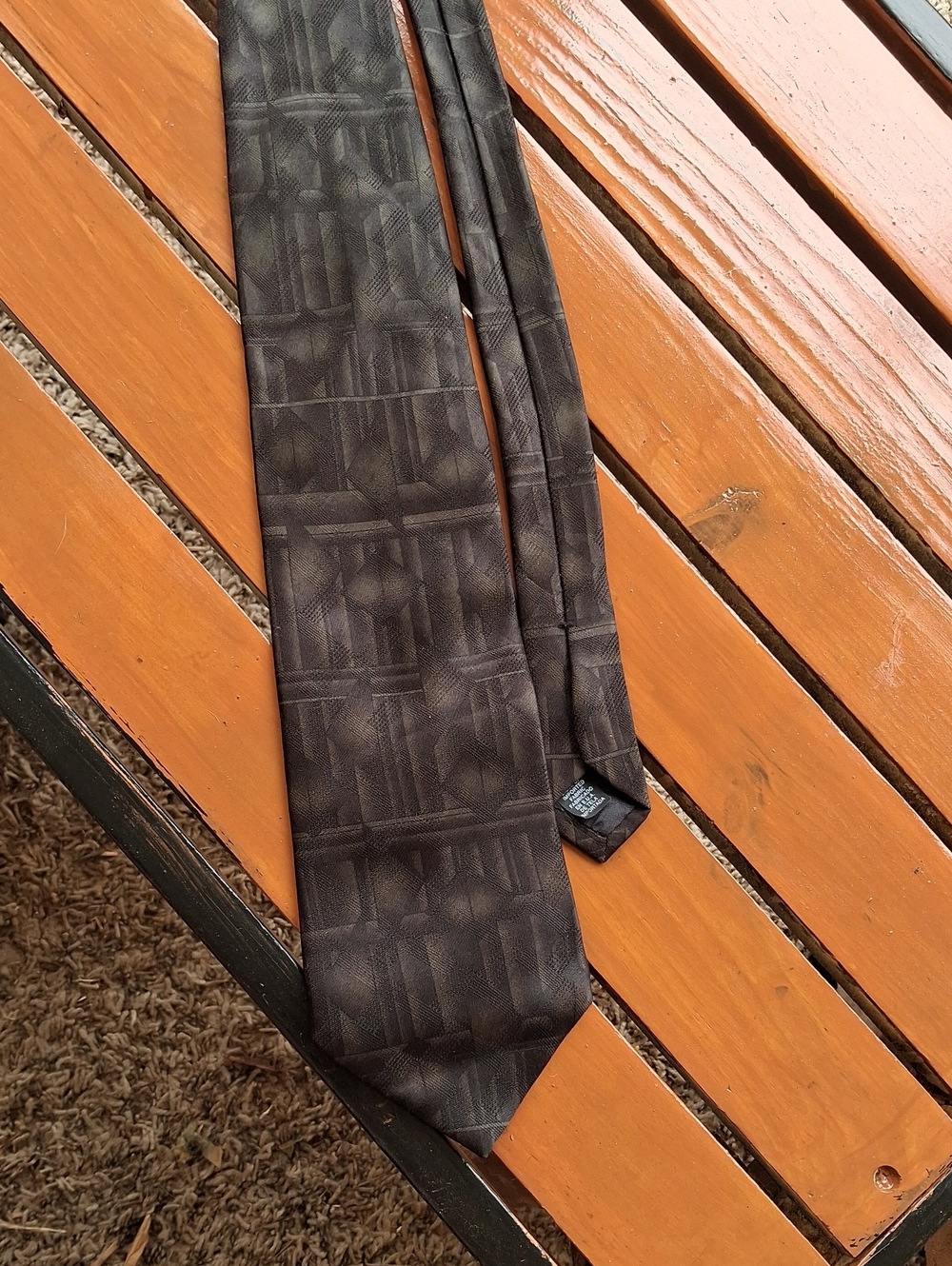 Puritan Black Geometric Pattern Tie